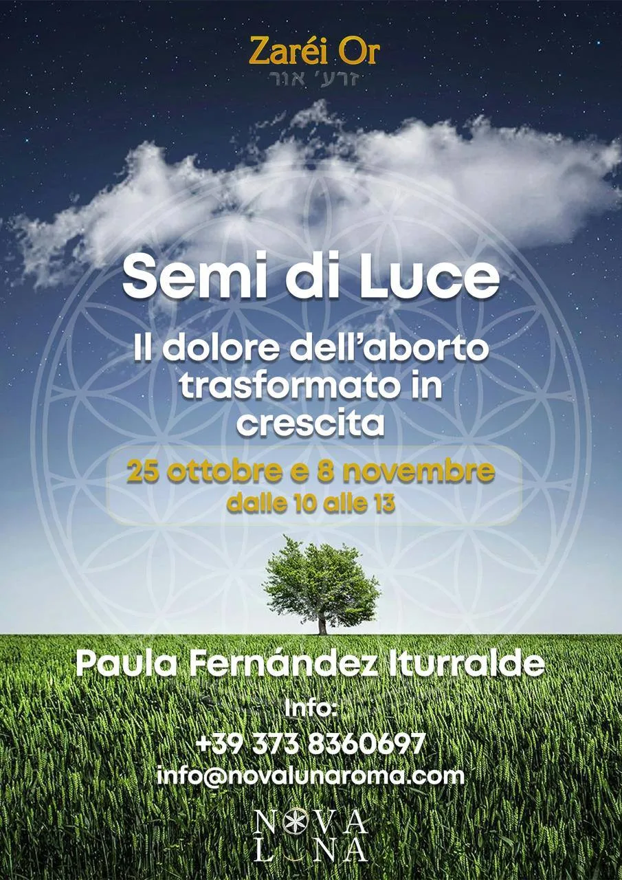 Zaréir Or - semi di luce il dolore dell'aborto trasformato in crescita